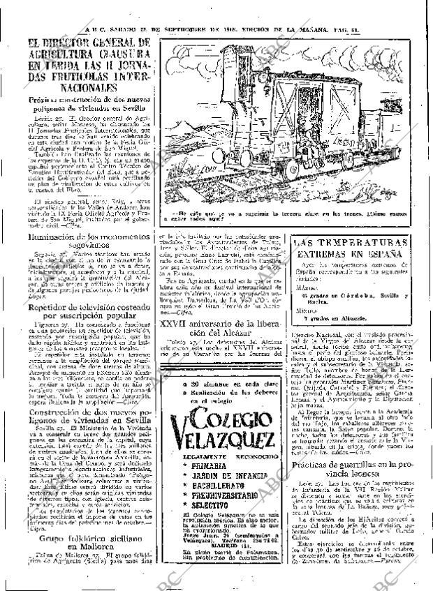 ABC MADRID 28-09-1963 página 61