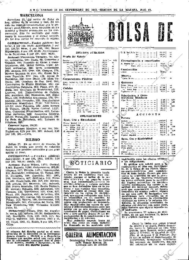 ABC MADRID 28-09-1963 página 68