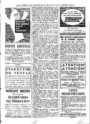 ABC MADRID 28-09-1963 página 74