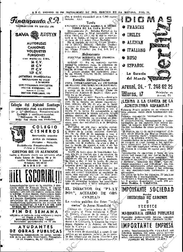 ABC MADRID 28-09-1963 página 76