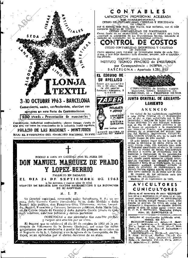 ABC MADRID 28-09-1963 página 90