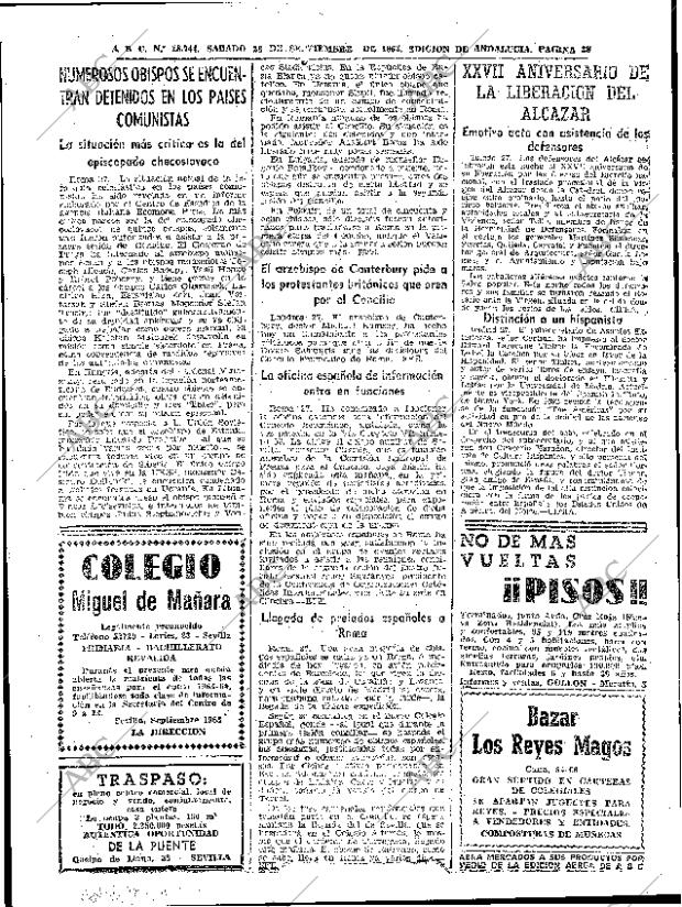 ABC SEVILLA 28-09-1963 página 38