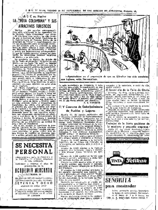 ABC SEVILLA 28-09-1963 página 53
