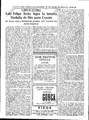 ABC SEVILLA 28-09-1963 página 61