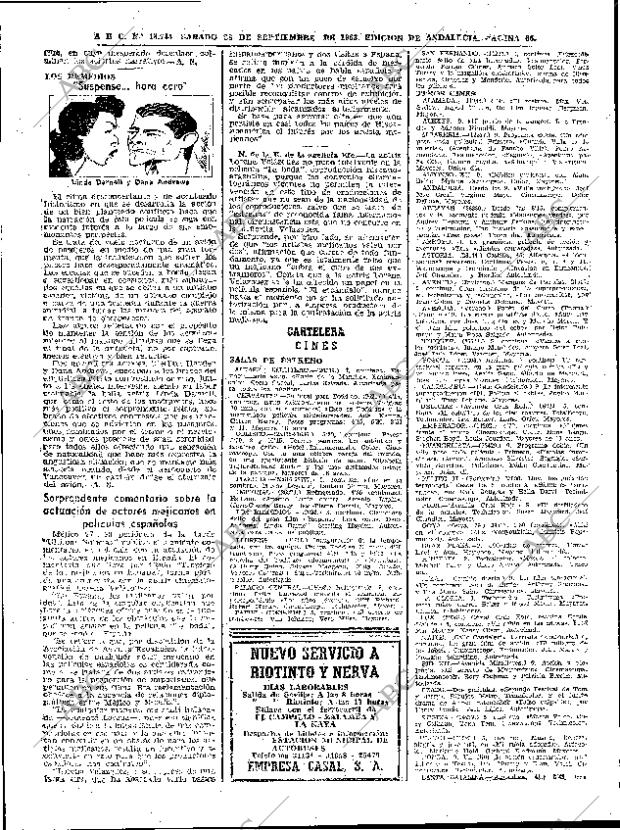 ABC SEVILLA 28-09-1963 página 66