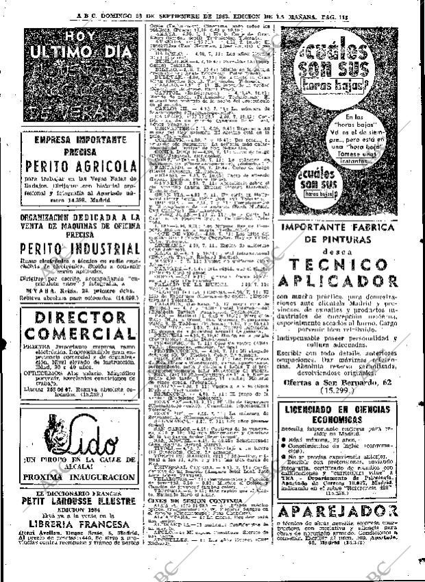 ABC MADRID 29-09-1963 página 113