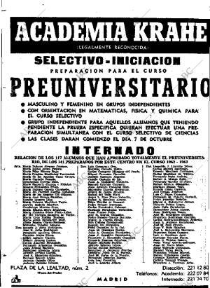 ABC MADRID 29-09-1963 página 38