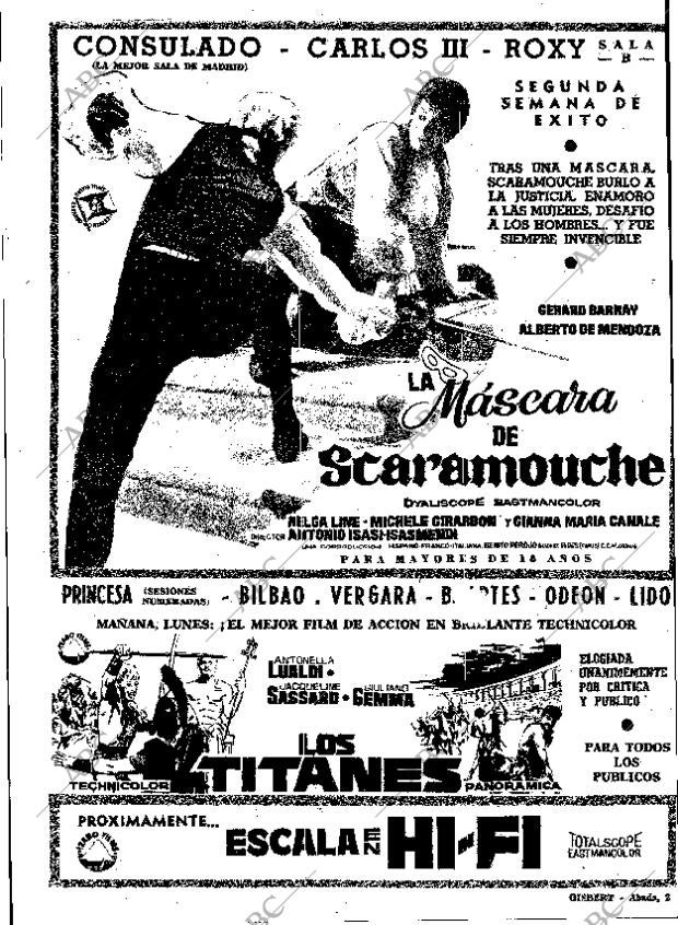 ABC MADRID 29-09-1963 página 61