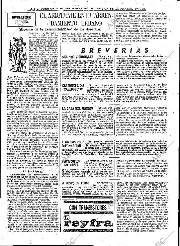 ABC MADRID 29-09-1963 página 80