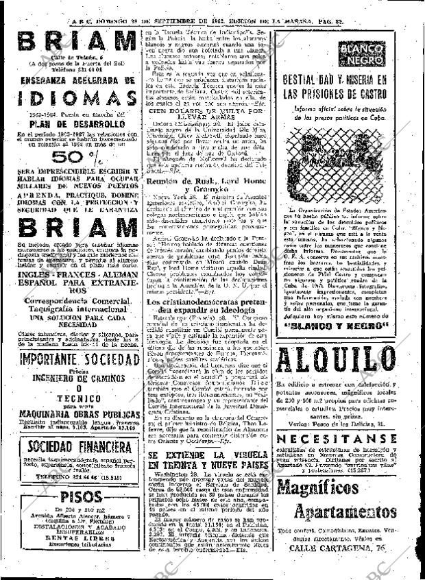 ABC MADRID 29-09-1963 página 82