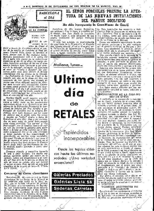 ABC MADRID 29-09-1963 página 98