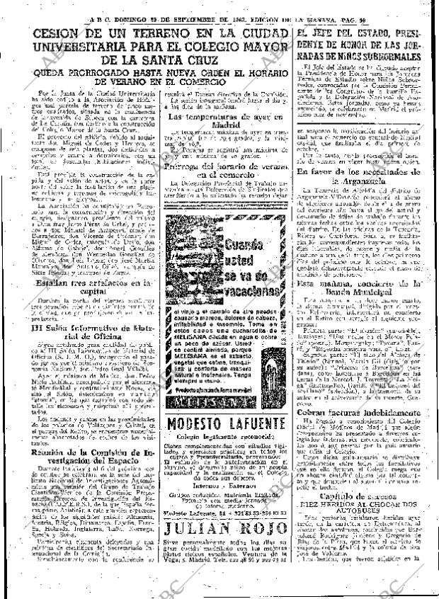 ABC MADRID 29-09-1963 página 99