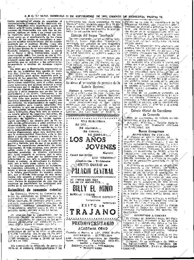 ABC SEVILLA 29-09-1963 página 74
