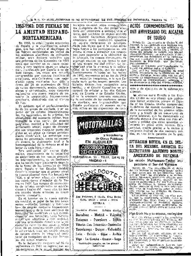 ABC SEVILLA 29-09-1963 página 76