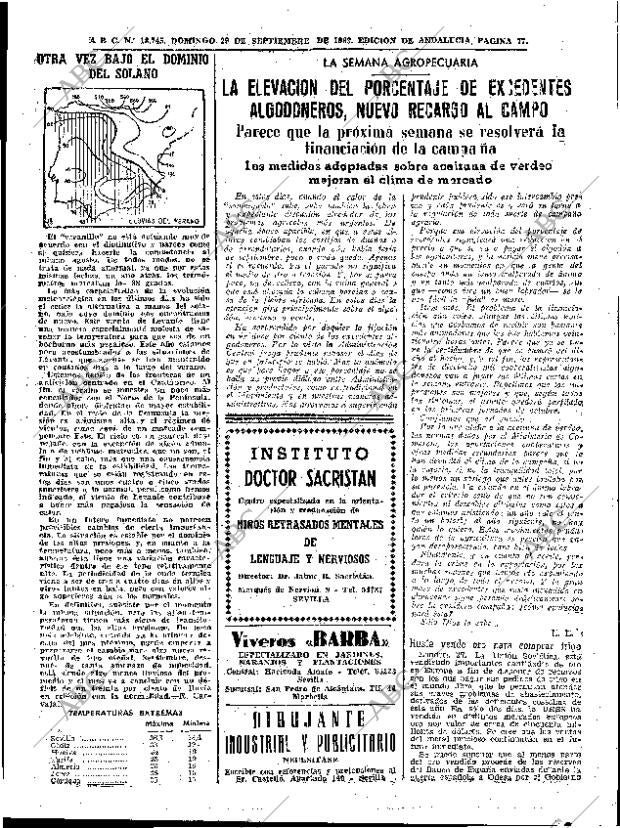 ABC SEVILLA 29-09-1963 página 77