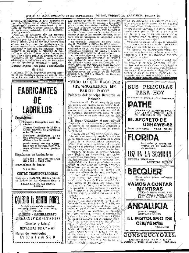 ABC SEVILLA 29-09-1963 página 78