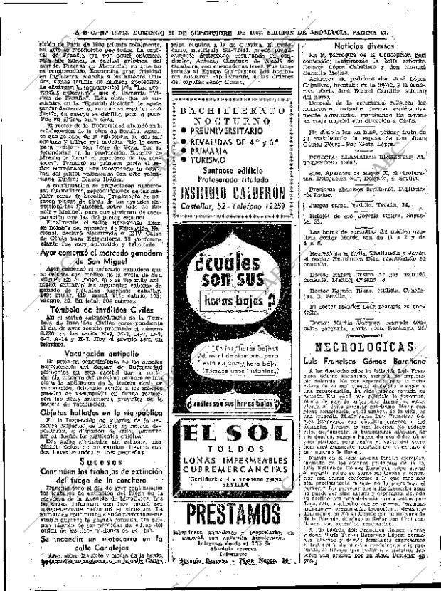 ABC SEVILLA 29-09-1963 página 92