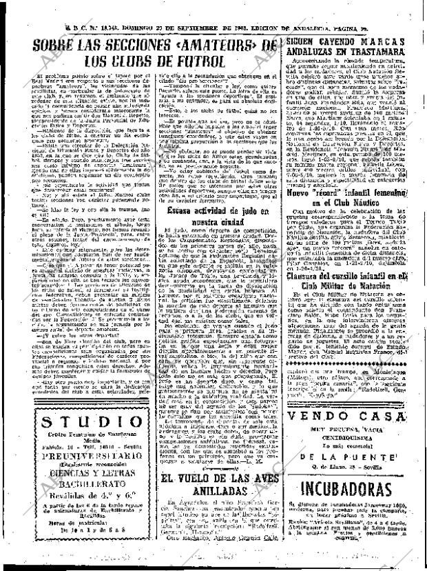 ABC SEVILLA 29-09-1963 página 99