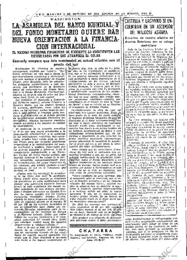 ABC MADRID 01-10-1963 página 37