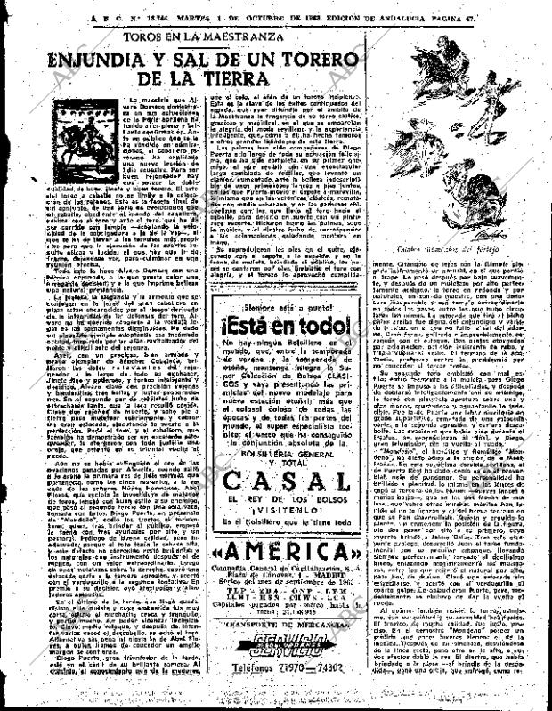 ABC SEVILLA 01-10-1963 página 47