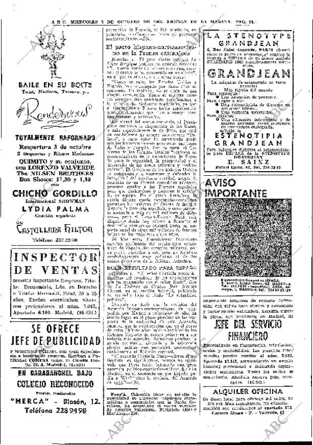 ABC MADRID 02-10-1963 página 54