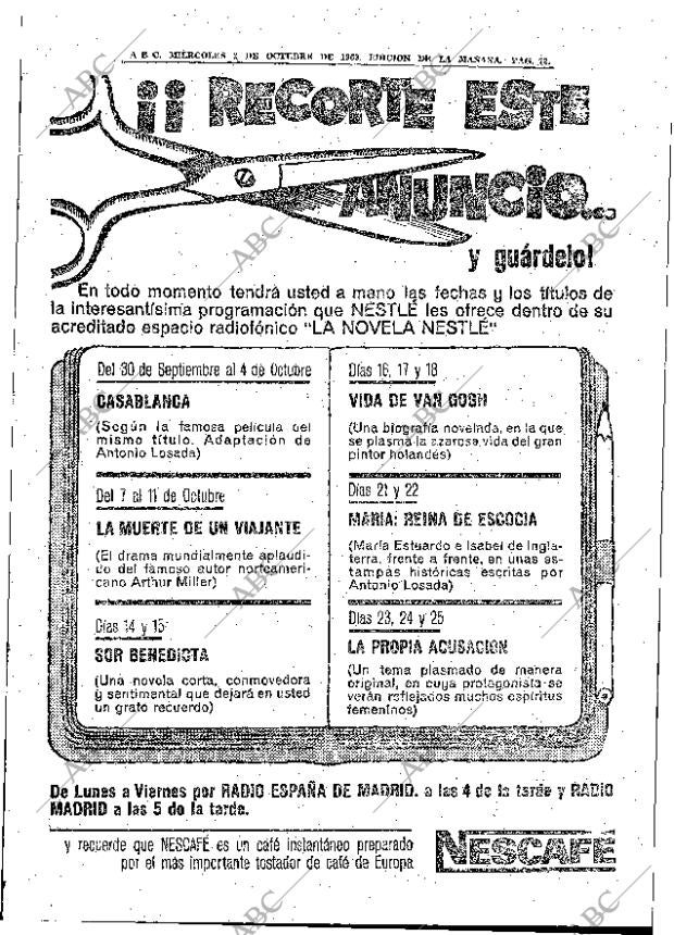 ABC MADRID 02-10-1963 página 70
