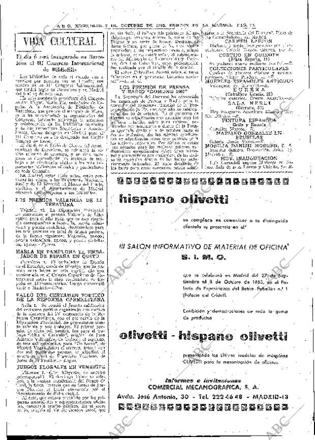 ABC MADRID 02-10-1963 página 71