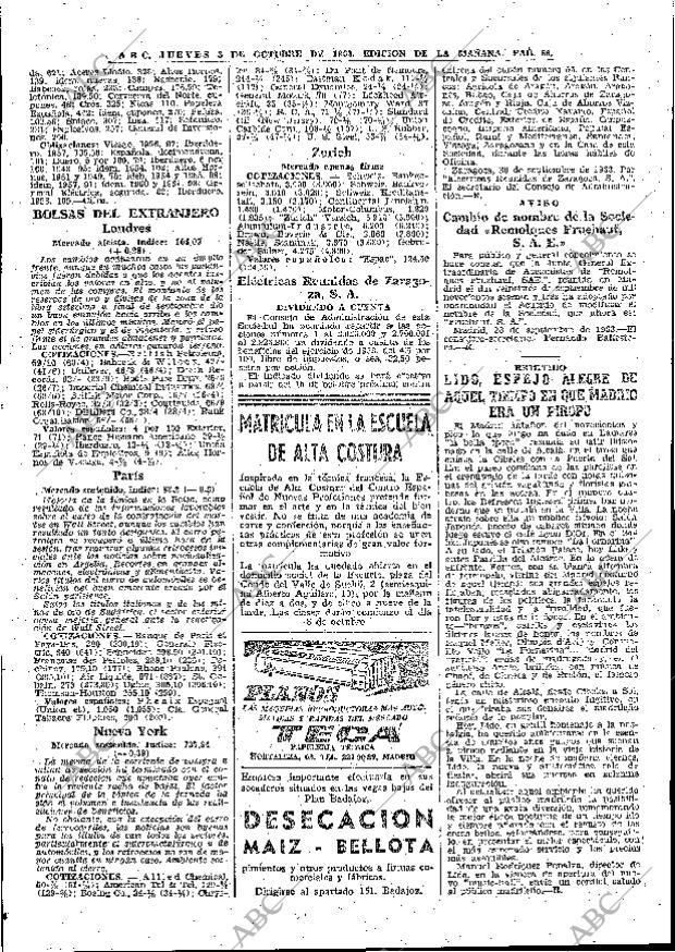 ABC MADRID 03-10-1963 página 56