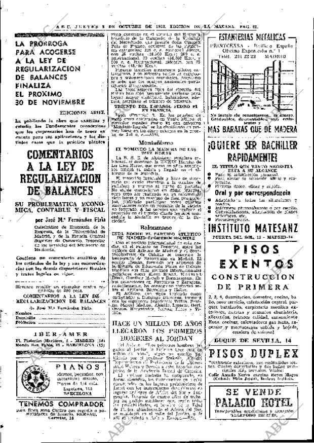 ABC MADRID 03-10-1963 página 62