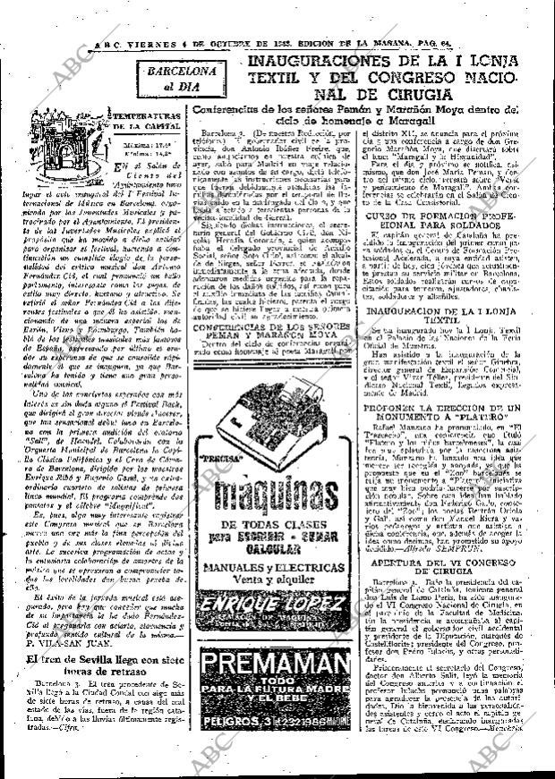 ABC MADRID 04-10-1963 página 64