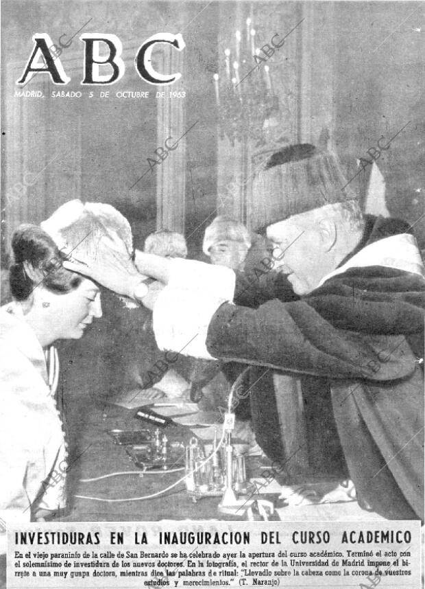 ABC MADRID 05-10-1963 página 1