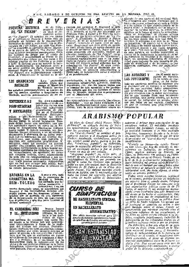 ABC MADRID 05-10-1963 página 48