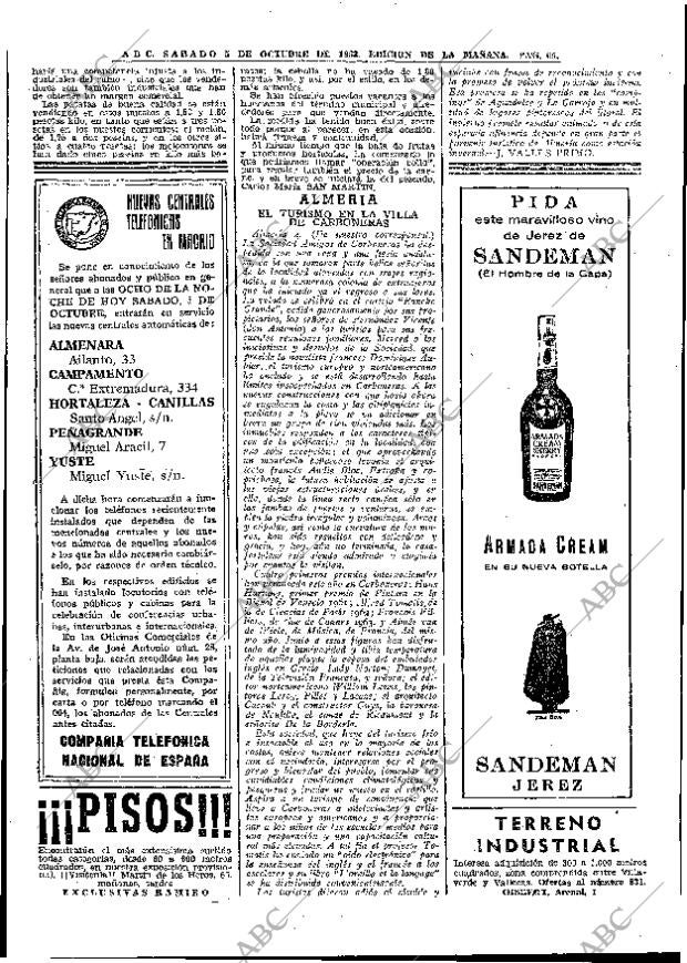 ABC MADRID 05-10-1963 página 66