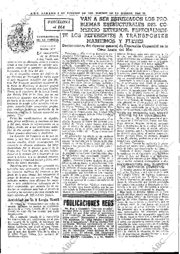 ABC MADRID 05-10-1963 página 70