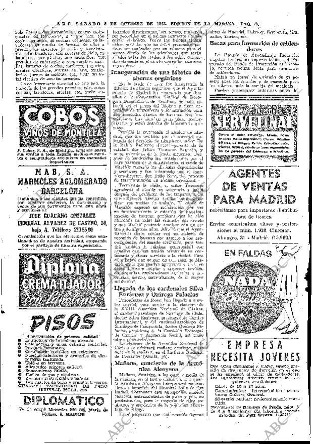 ABC MADRID 05-10-1963 página 72