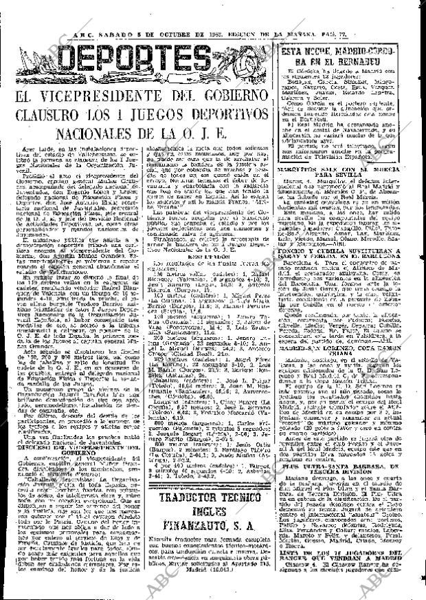 ABC MADRID 05-10-1963 página 77
