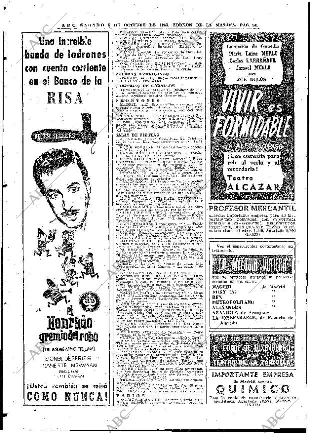 ABC MADRID 05-10-1963 página 84