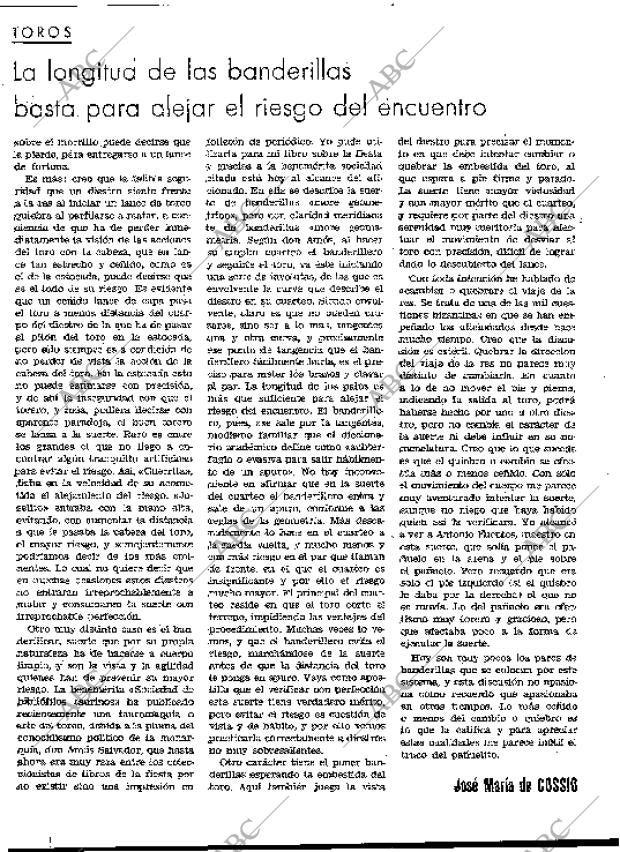 BLANCO Y NEGRO MADRID 05-10-1963 página 74