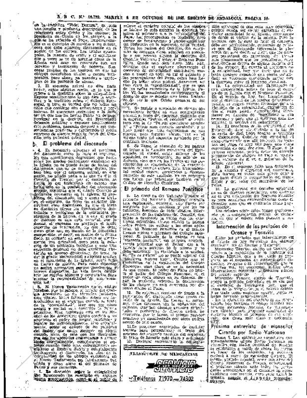 ABC SEVILLA 08-10-1963 página 16