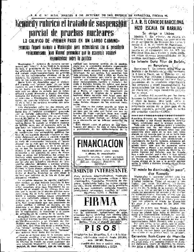 ABC SEVILLA 08-10-1963 página 17
