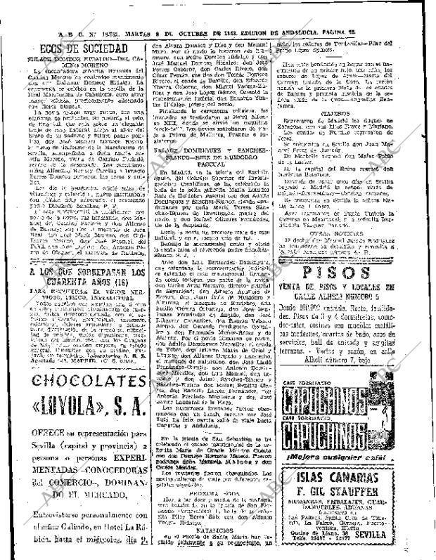 ABC SEVILLA 08-10-1963 página 22