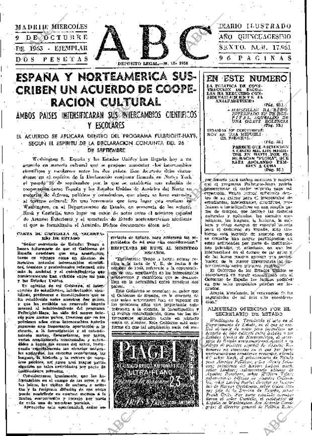 ABC MADRID 09-10-1963 página 47