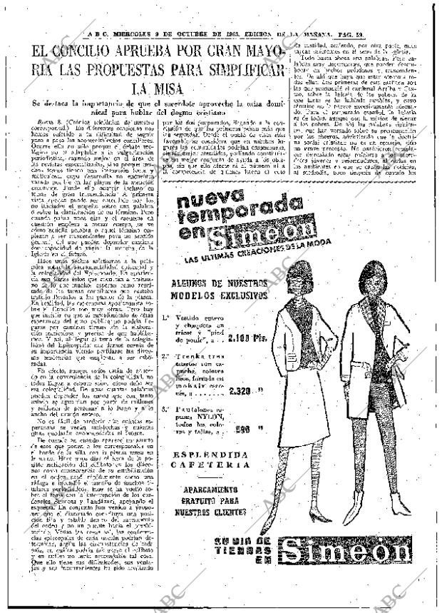 ABC MADRID 09-10-1963 página 59