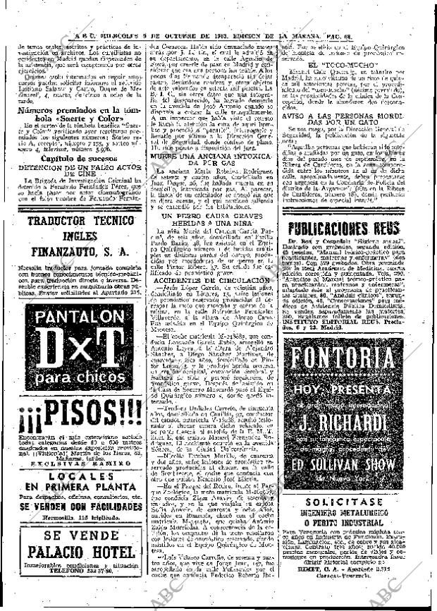 ABC MADRID 09-10-1963 página 68