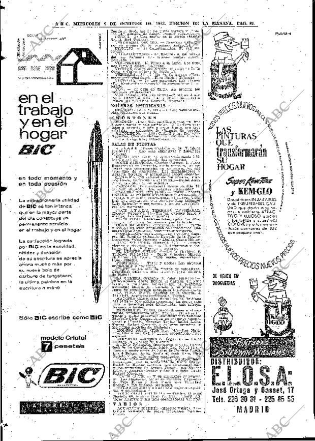 ABC MADRID 09-10-1963 página 84