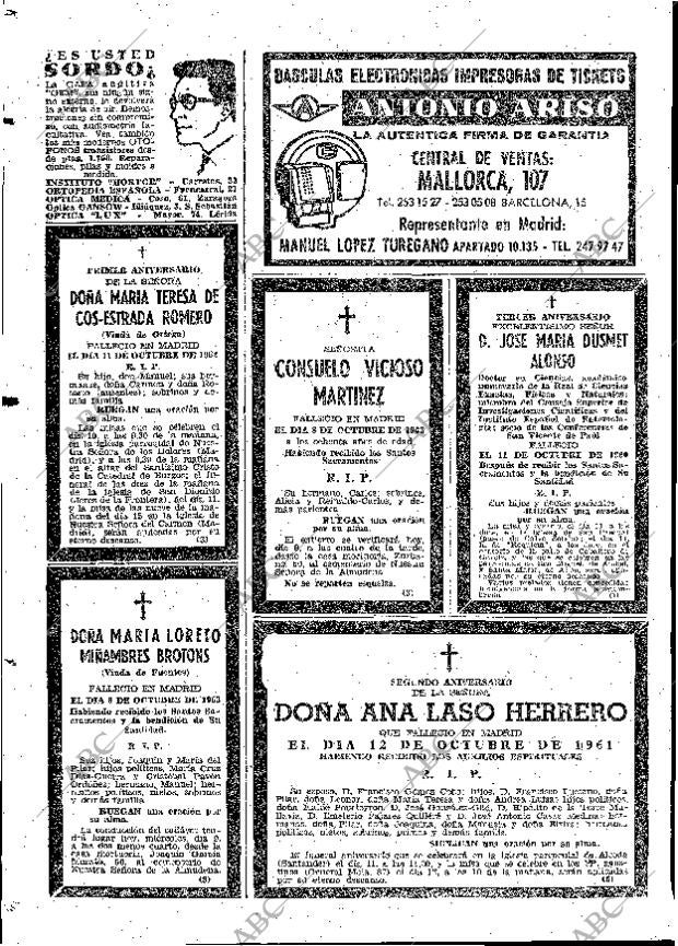 ABC MADRID 09-10-1963 página 92