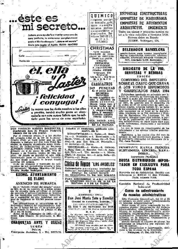 ABC MADRID 09-10-1963 página 94