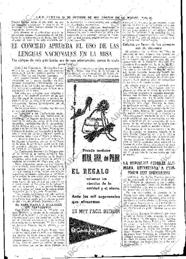 ABC MADRID 10-10-1963 página 38