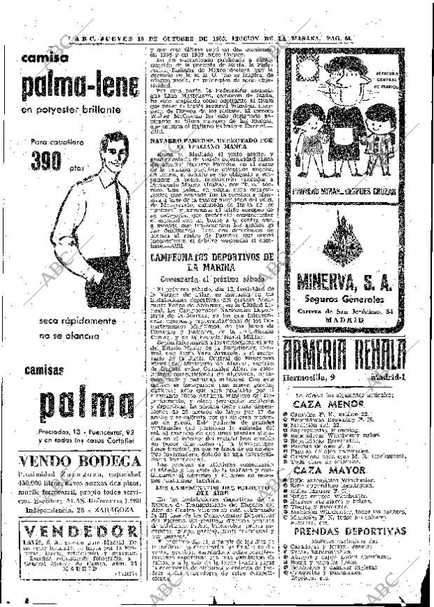 ABC MADRID 10-10-1963 página 64
