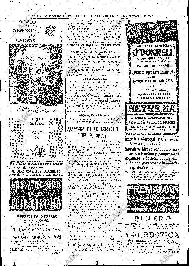 ABC MADRID 11-10-1963 página 50